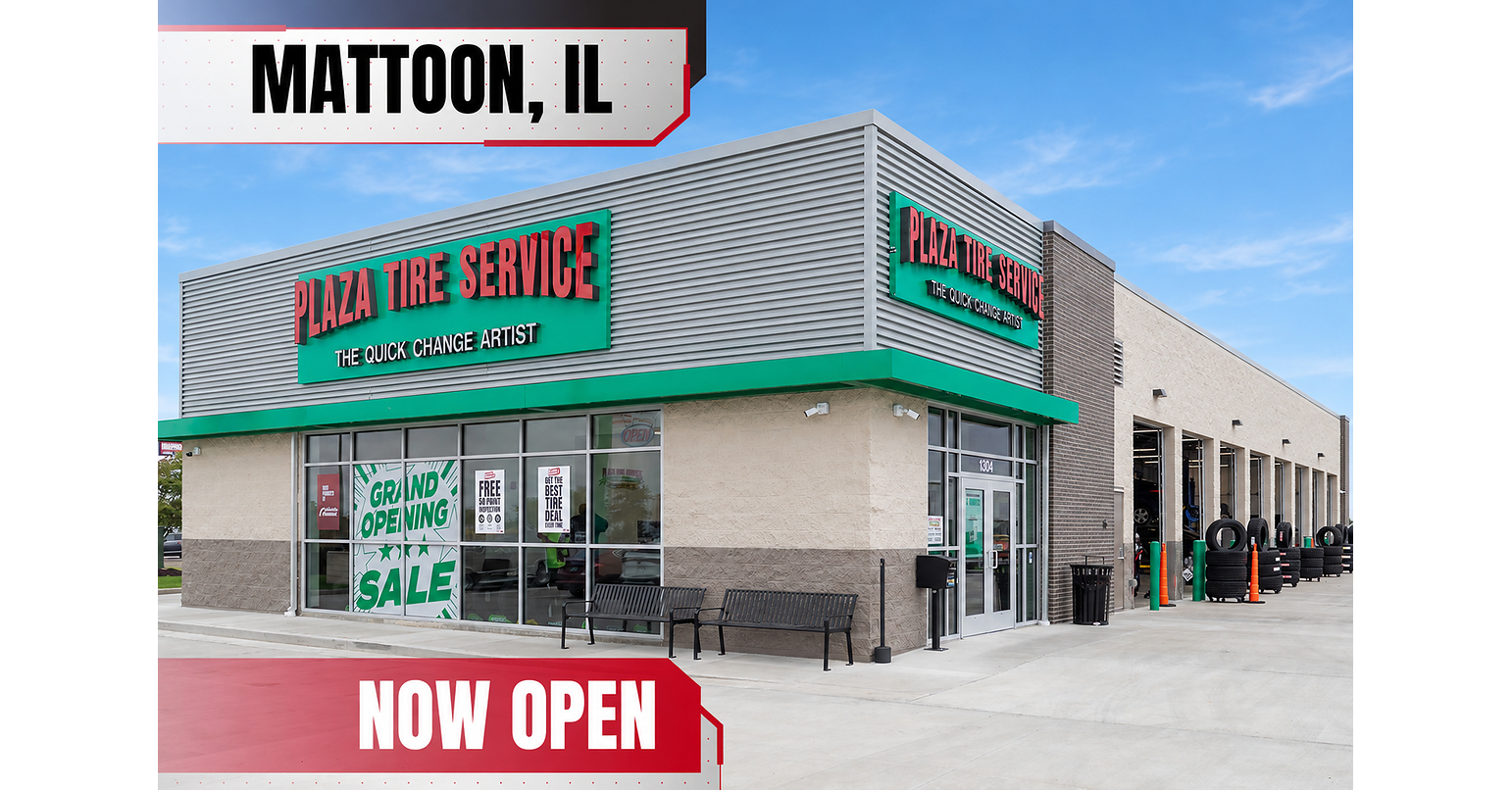 Plaza Tire Service Continues Illinois Growth with New Mattoon Location
