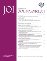 Journal of Oral Implantology