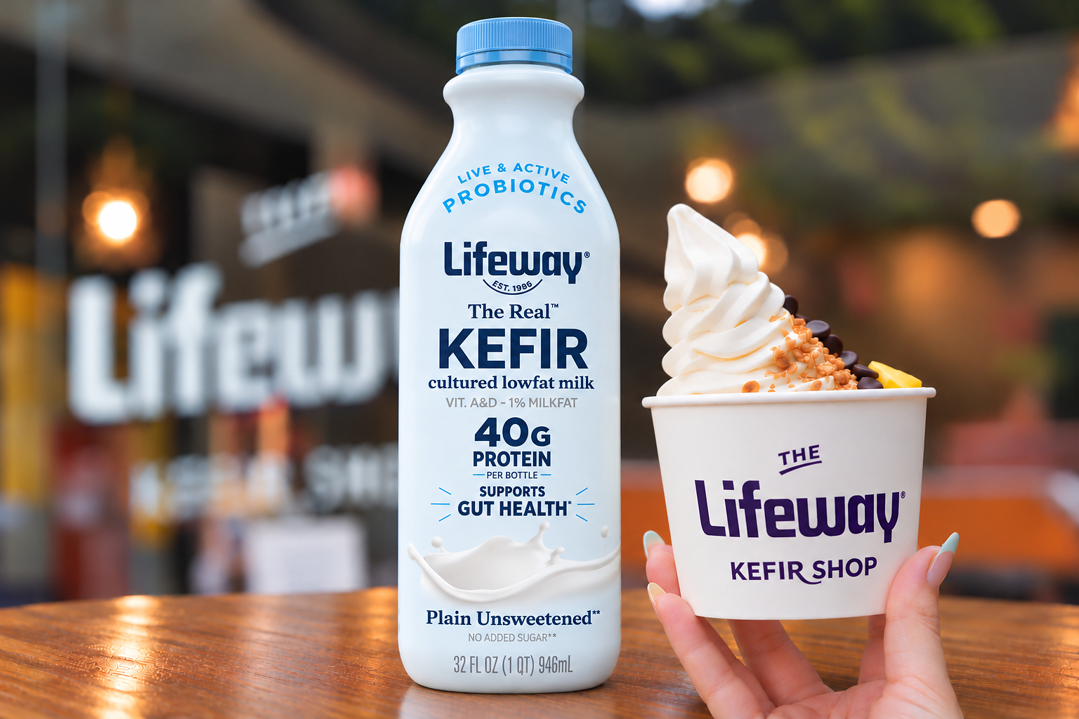 Lifeway Foods Brings Frozen Kefir Back to Soft-Serve Machines through Foodservice