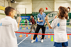 Andrey Rublev Meets Children from the Bulat Utemuratov Foundation's Asyl Miras Autism Center
