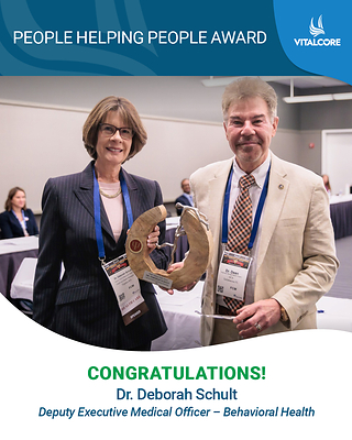 VitalCore’s Dr. Deborah Schult Honored with 2026 People Helping People Award