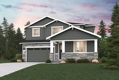 Shenandoah Rendering | New Build Homes in Enumclaw, WA | Rainier Ridge Estates by Century Communities