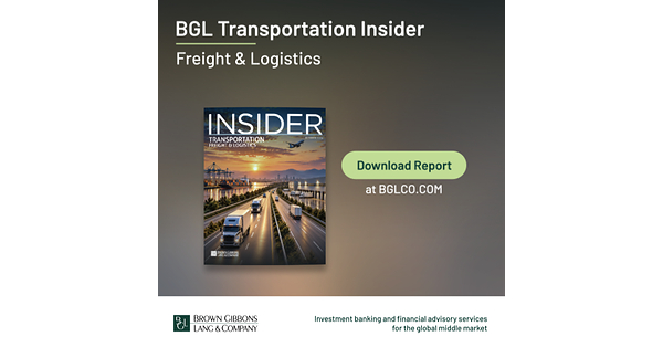 Transportation & Logistics Enters Early Growth Cycle as Market Dynamics Evolve