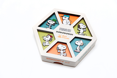 Peanuts x Best Friends Pin Set (Photo Credit: Best Friends Animal Society. © 2026 Peanuts Worldwide LLC)