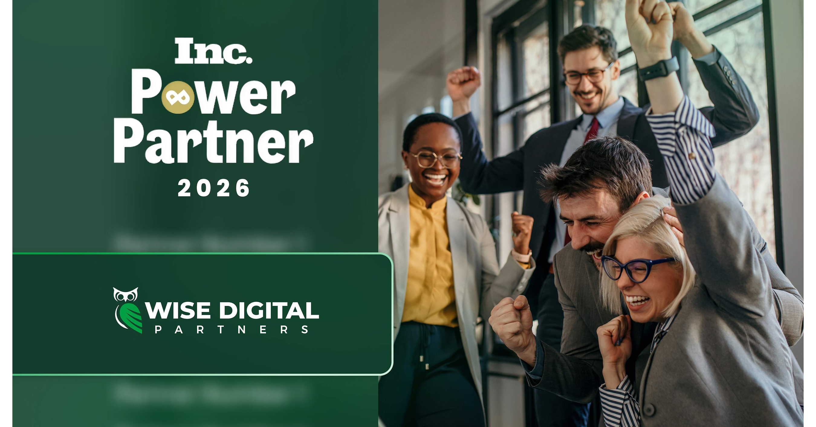 WISE Digital Partners Named a 2026 Inc. Power Partner, Pairing Recognition for Client Growth with Three Consecutive Years on the Inc. 5000