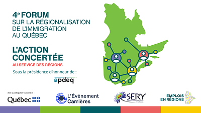 Avis aux médias - Un 4e forum sur la régionalisation de l'immigration au Québec pour soutenir une action concertée au service des régions