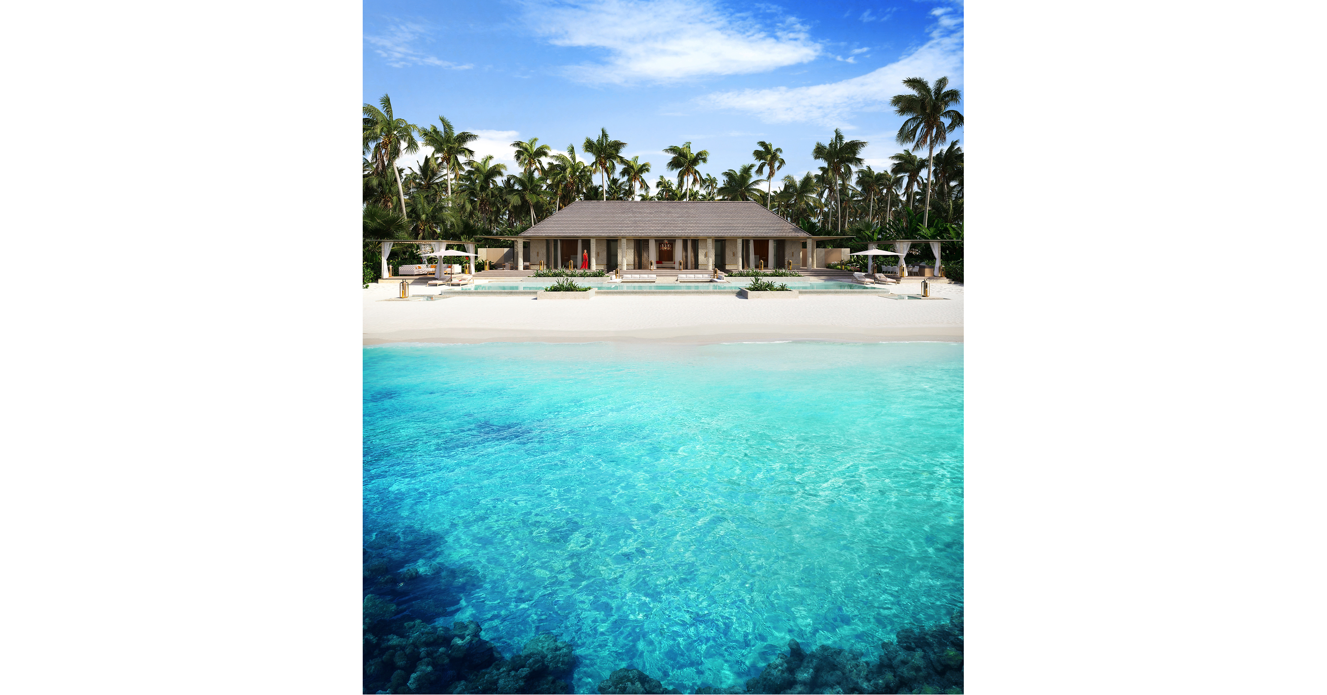 Leaccarat Hotel & Residences Maldives dévoile sa nouvelle campagne avec Adriana Lima