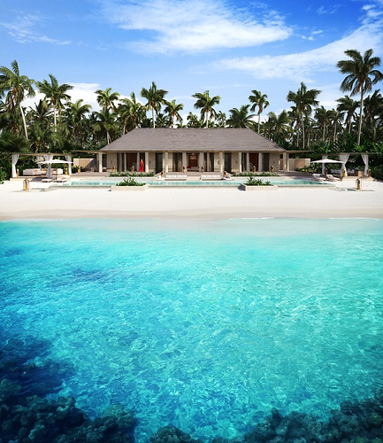 Baccarat Residences Maldives. This image opens in the lightbox