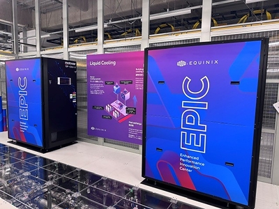 Enhanced Performance Innovation Center (EPIC) at Equinix's OS3 data center in Osaka