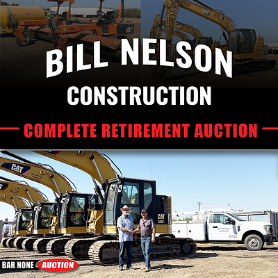 Longtime Fresno Contractor Bill Nelson General Engineering to Sell Caterpillar Equipment Fleet in Oct. 30 Retirement Auction
