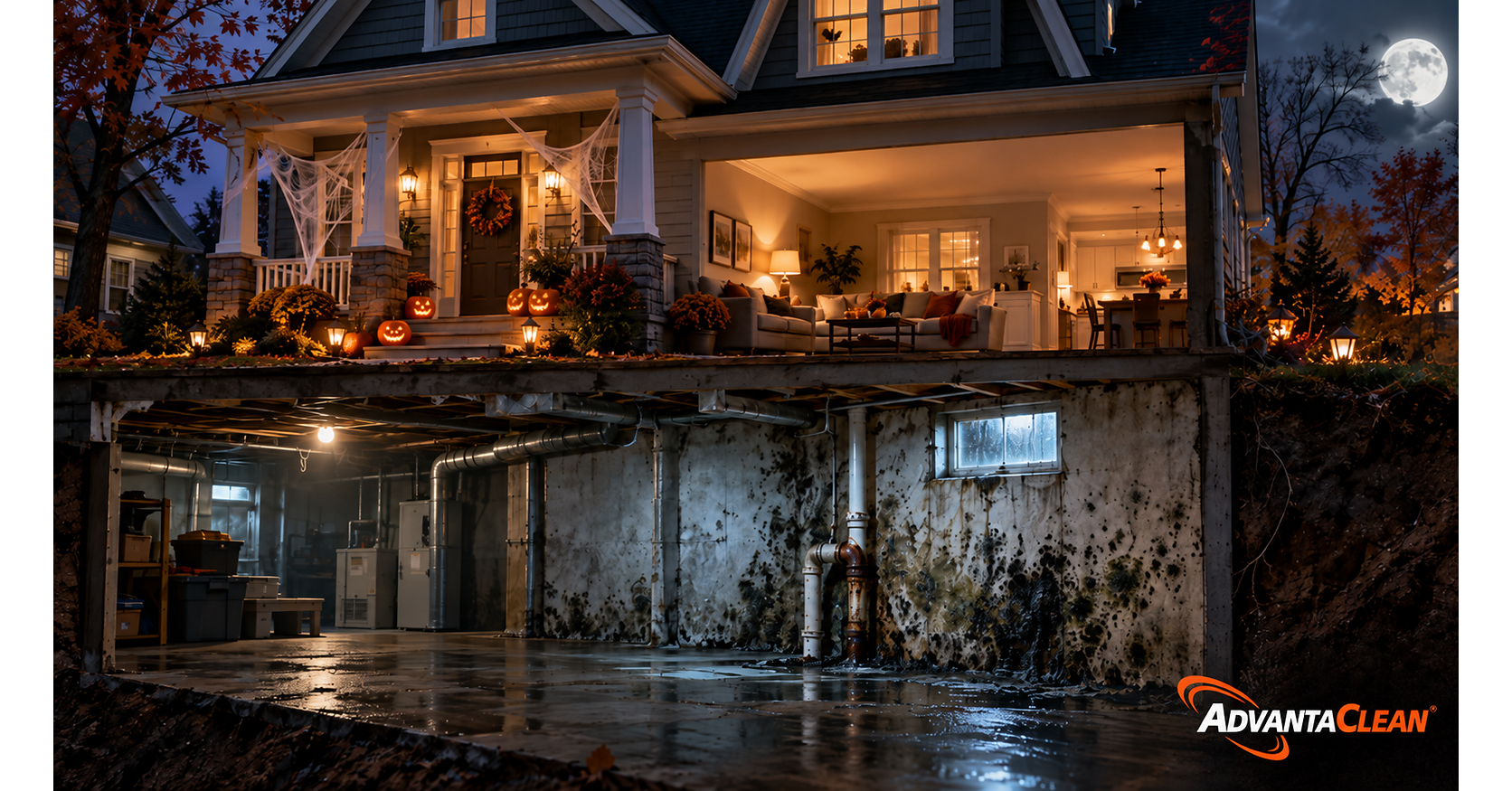 The Scariest Halloween Decoration Might Be Hiding in Your Basement: 5 Signs of Mold Homeowners Shouldn't Ignore