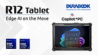 Durabook Introduces the R12 Rugged Tablet Active Edge AI Platform