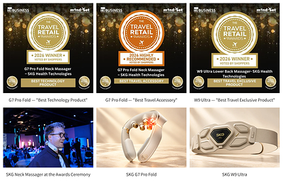 SKG Wins Three Global Travel Retail Awards, Showcasing Technology for Modern Travel and Expanding Global Presence