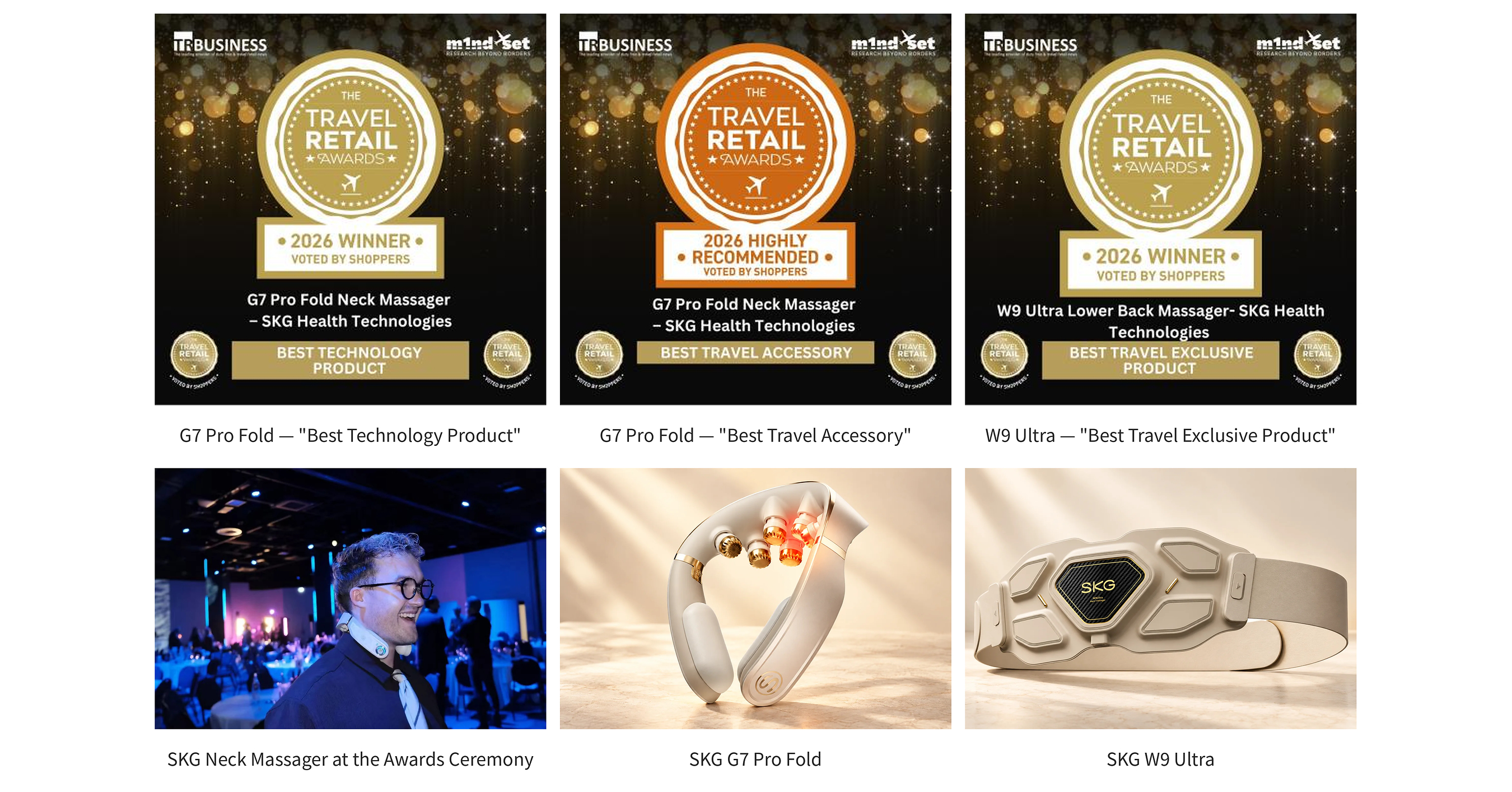 SKG Wins Three Global Travel Retail Awards, Showcasing Technology for Modern Travel and Expanding Global Presence