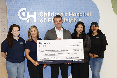 Hyundai and Children's Hospital of Philadelphia Continue Advancing Child Passenger Safety