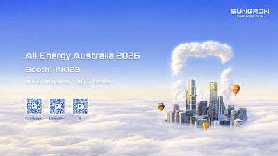 Sungrow Powers Up for All Energy Australia 2026 With New Residential Innovation and Full Ecosystem Showcase