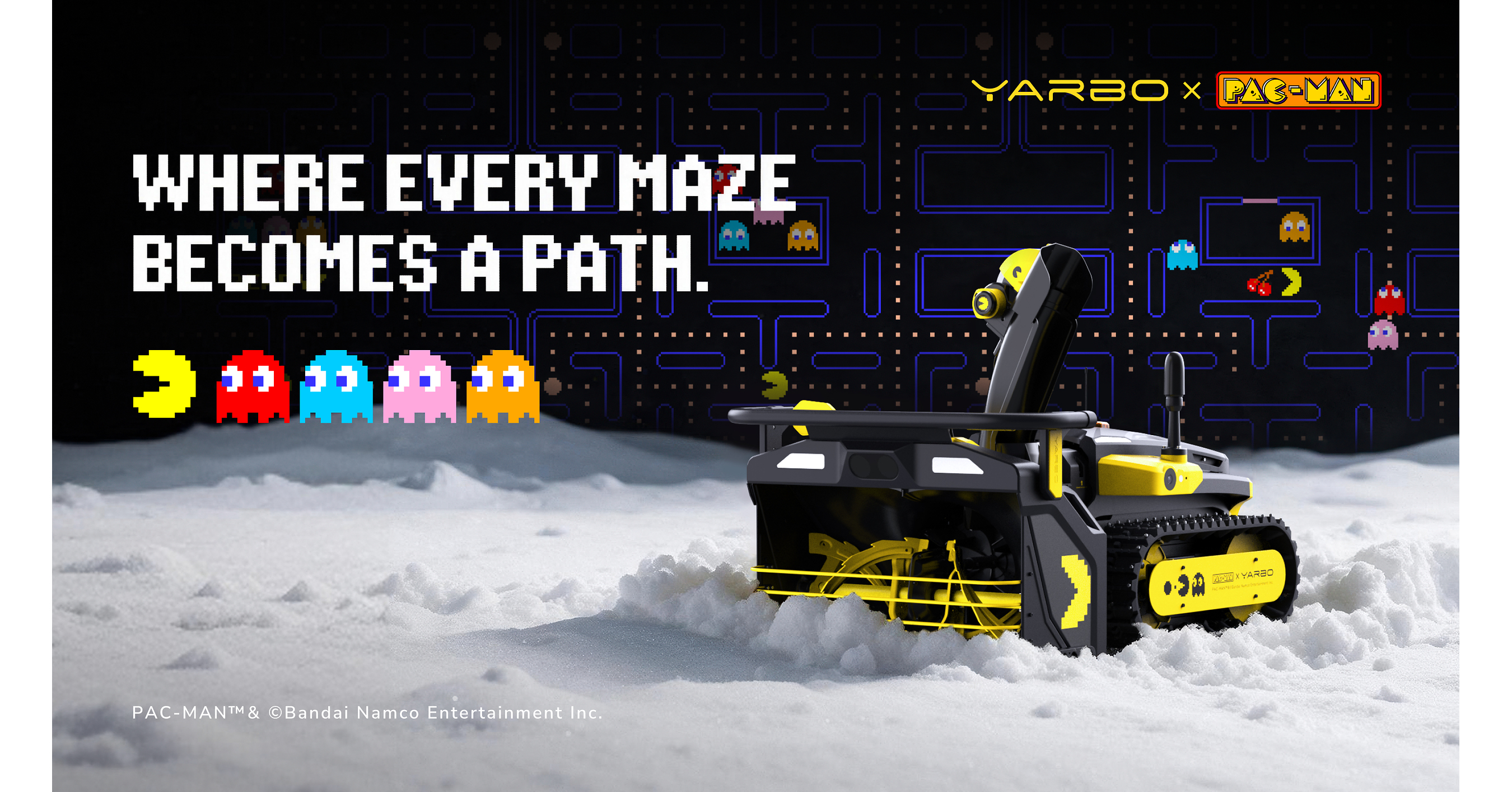 Yarbo et PAC-MAN font revivre la nostalgie des jeux d'arcade lors de l ...