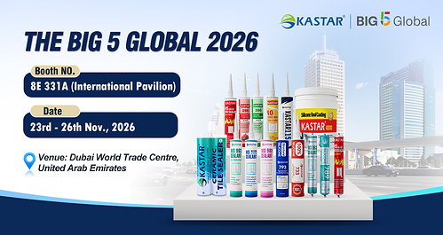 The high-tech sealant manufacturer will showcase its Multi-purpose and Fast Dry MS Polymer Sealants at The Big 5 Global 2026 The high-tech sealant manufacturer will showcase its Multi-purpose and Fast Dry MS Polymer Sealants at The Big 5 Global 2026