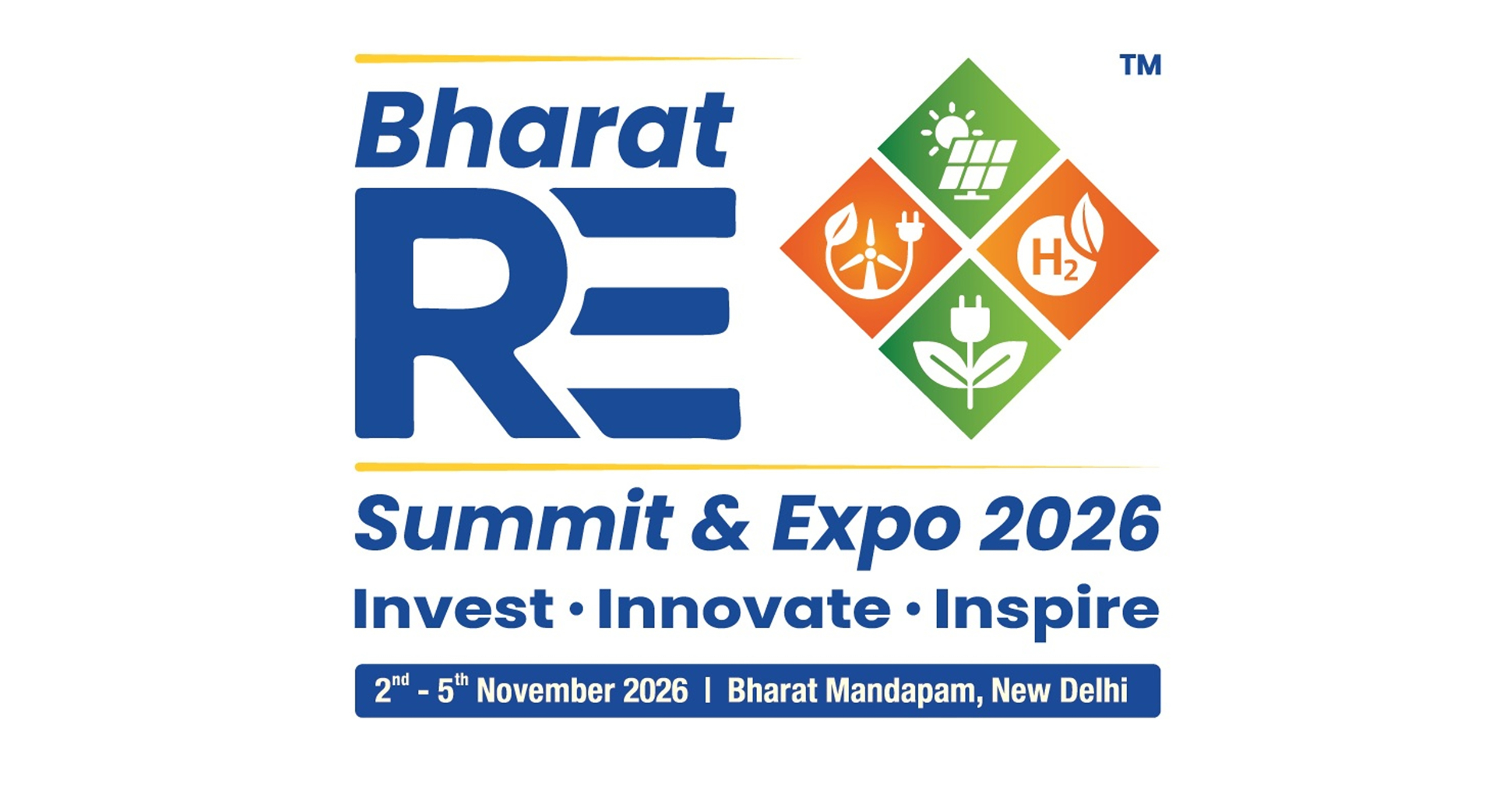 Indien bringt &uuml;ber 130 L&auml;nder zum Bharat RE Summit & Expo 2026 zusammen, um globale Investitionen und Partnerschaften im Bereich saubere Energie voranzutreiben