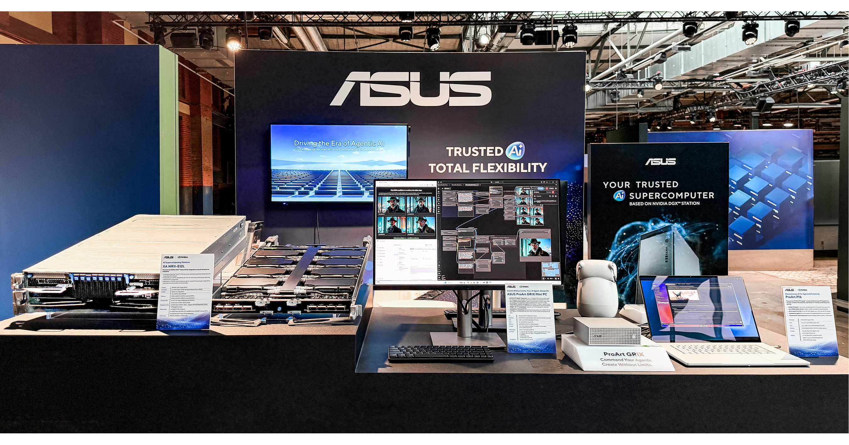 ASUS Unveils Enterprise Agentic AI Solution and Full-Stack Agent Computer at NVIDIA GTC Berlin 2026