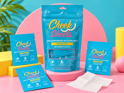 Cheek Sheets Launches After Fully Funded Kickstarter, Taking on One of Personal Care's Least-Talked-About Problems: Butt Sweat