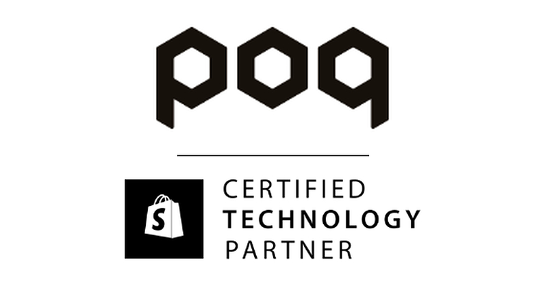 Poq is now a Shopify Certified Technology Partner