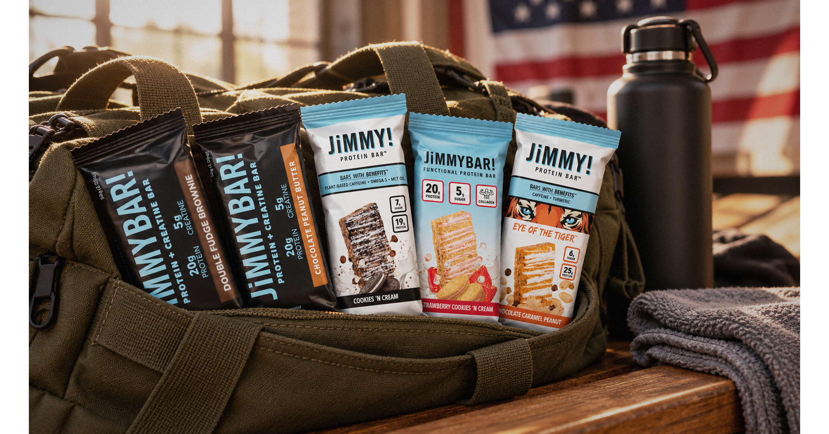 Fueling Those Who Serve: America's FIRST Creatine + Protein Bar Expands to 149 Military Exchanges and 44 Countries Worldwide