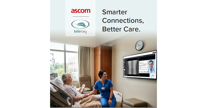 TeleRay Virtual Care and Ascom Telligence Nurse Call Partner to Integrate Solutions in Support of Smart Room Initiatives