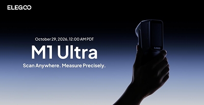 M1 Ultra, ELEGOO’s first all-in-one smart 3D scanner, will be officially unveiled on October 29, 2026 M1 Ultra, ELEGOO’s first all-in-one smart 3D scanner, will be officially unveiled on October 29, 2026
