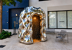 Galena by Jillian Mayer and Foto Comercio on display in Miami's Design District