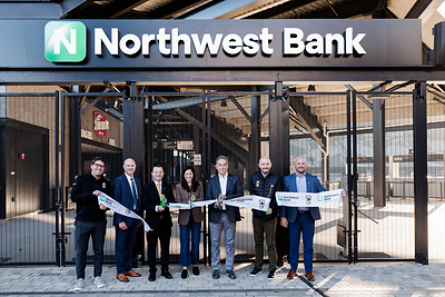 Columbus Crew Welcomes Northwest Bank as Official Partner, Cuts Ribbon on Northwest Bank Gate