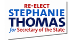 Stephanie Thomas for CT campaign logo