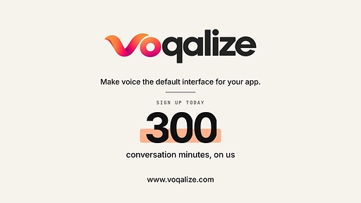 Voqalize Says Voice Is Becoming the Default Way People Use Software  Voqalize Says Voice Is Becoming the Default Way People Use Software heads up final 1080p