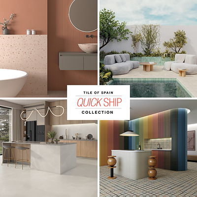 Tile of Spain USA Unveils 14th Annual Quick Ship Collection, Showcasing the Future of Ceramic Design