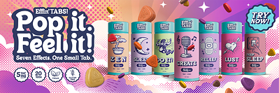 Ascend Wellness Holdings Launches Effin' Tabs, a New Line of Precision-Dosed THC Tablets
