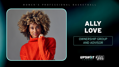Peloton VP and Media Personality Ally Love Joins UPSHOT League and Nashville Vibe Ownership Groups