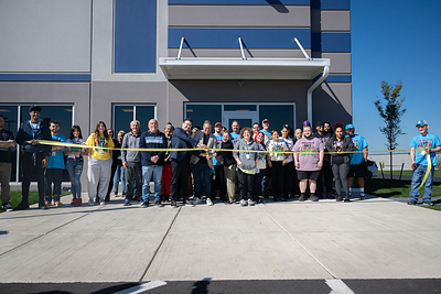 Ribbon cutting Ribbon cutting