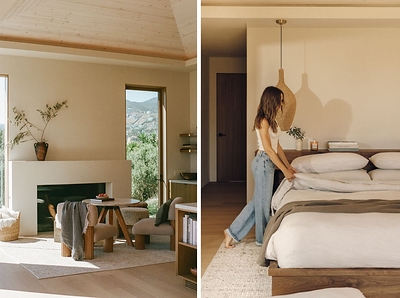 Camille Styles Brings Ernesta Rugs Into Her Newly Renovated Malibu Home