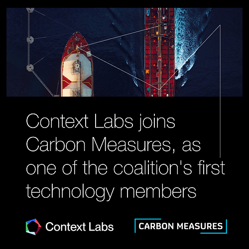 Context Labs joins Carbon Measures as one of the coalition's first technology members