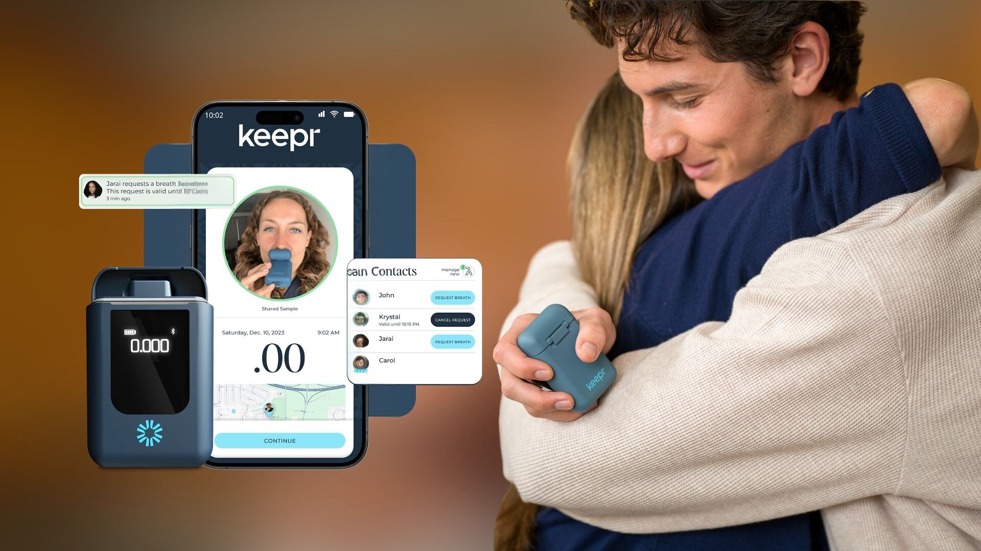 Mindr's Keepr Alcohol Monitoring Partners with Moderation Ma