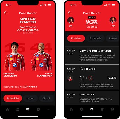 Race Summaries App. This image opens in the lightbox