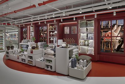 Target Soho Store Lower Level Bullseye Loft