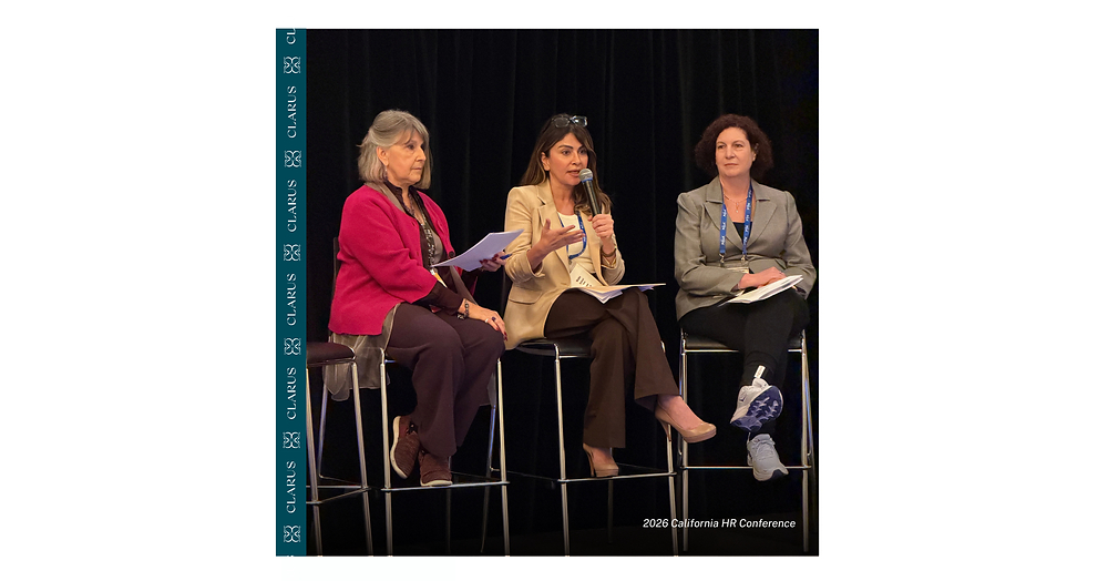 Clarus Founder Niosha Shakoori Discusses Emerging Workplace Hate Speech Legislation at 2026 California HR Conference