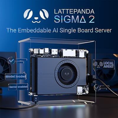 LattePanda Launches LattePanda Sigma 2: The Embeddable AI Single Board Server