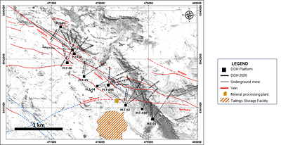 Silver Mountain Intersects 3.30 Metres of 569 g/t Silver and 3.11% Copper at Caudalosa; Company to Evaluate Potential for an Earlier Restart