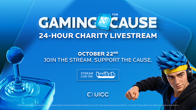 GLOBAL STREAMERS TURN WORLD GAMING DAY INTO A GLOBAL FIGHT FOR CANCER SUPPORT WITH LA ROCHE-POSAY USA ON DISCORD