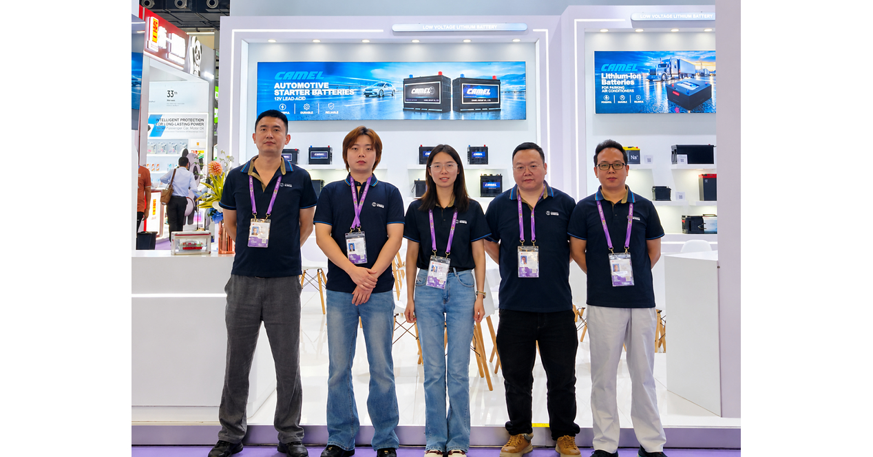 Camel Group at the 140th Canton Fair | LEV Battery Products Expand Its Multi-Technology Portfolio for Global Mobility