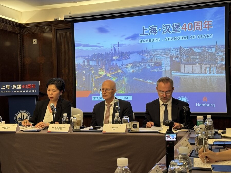 Shanghai und Hamburg vertiefen Zusammenarbeit zum 40-jährigen Jubiläum