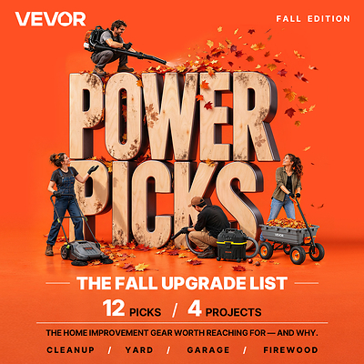 VEVOR Power Picks: Fall Edition VEVOR Power Picks: Fall Edition