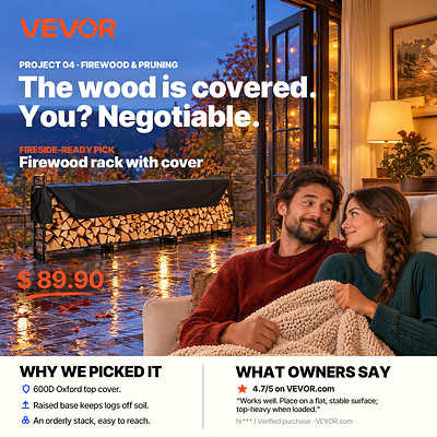 VEVOR Power Picks: Fall Edition —— Firewood & Pruning VEVOR Power Picks: Fall Edition —— Firewood & Pruning